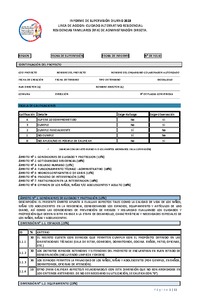 Informe de supervisión diurno 2023. Línea de acción: cuidado alternativo residencial: Residencias familiares (RFA) de administración directa
