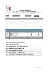 Informe de supervisión 2023. Línea de acción: intervención ambulatoria de reparación proyectos ambulatorios (excluye PRI, PPF, OPD, DAM, FAE, FDD, FAE captación, residencias, fundaciones y centros de organismos coadyuvantes)