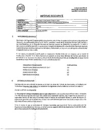 Informe de desempate. Segundo concurso público 2022. Intervenciones ambulatorias de Reparación.