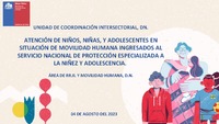 Atención de niños, niñas, y adolescentes en situación de movilidad humana ingresados al servicio nacional de protección especializada a la niñez y adolescencia