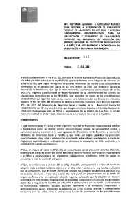 Resolución Exenta N° 334