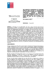 Resolución Exenta N° 497
