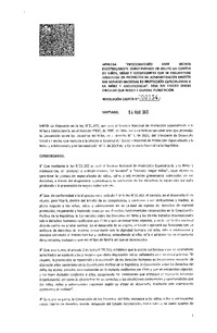 Resolución Exenta N° 154
