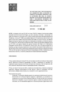 Resolución Exenta N°249 del 10 de marzo de 2023 que rectifica y fija el texto refundido de los lineamientos para la ejecución del proceso de supervisión financiera y plan de supervisión año 2023