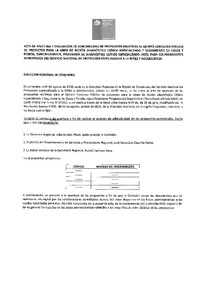 Acta de apertura y evaluación de admisibilidad de propuestas relativas al quinto concurso público de proyectos para la línea de acción Diagnóstico Clínico Especializado y segumiento de casos y pericia, específicamente, programa de Diagnóstico Clínico Especializado (DCE), para colaboradores acreditados del Servicio Nacional de Protección Especializada a la Niñez y Adolescencia