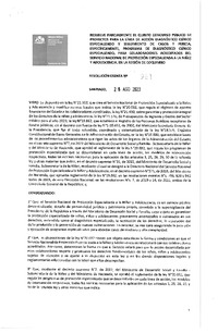 Resolución Exenta N° 981