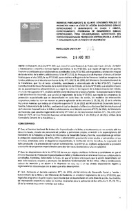 Resolución Exenta N° 982