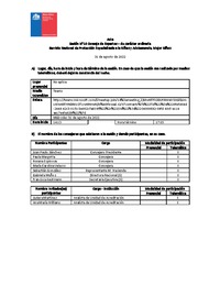 Acta Sesión N°16 Consejo de Expertos - de carácter Ordinaria