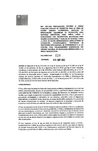 Resolución Exenta N° 624