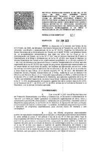 Resolución Exenta N° 632