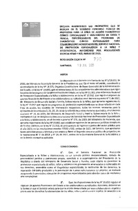 Resolución Exenta N° 790