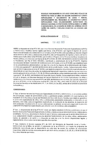 Resolución Exenta N°914 del 18 de agosto de 2023 que resuelve parcialmente el segundo concurso público de proyectos para la línea de acción Diagnóstico Clínico Especializado y seguimiento de casos y pericia, específicamente del Programa de Diagnóstico Clínico Especializado para colaboradores acreditados del Servicio de Protección en la región de Aysén del General Carlos Ibáñez del Campo y declara desiertos los códigos que indica