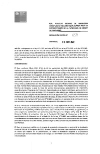 Resolución Exenta N°850 del 3 de noviembre de 2022 que resuelve recurso de reposición interpuesto por don Felipe Zúñiga Peña en representación de la Fundación Mi Hogar de Cauquenes.
