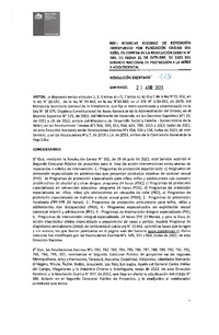 Resolución Exenta N°449