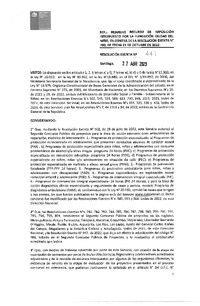 Resolución Exenta N°441