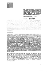 Resolución Exenta N°448