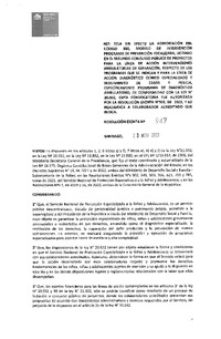 Resolución Exenta N°947