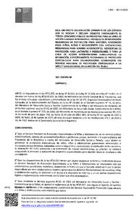 Resolución Exenta N° 1256