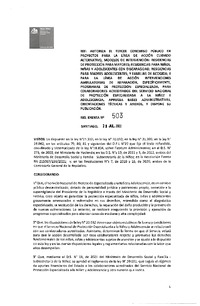 Resolución Exenta N° 503