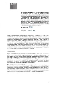 Resolución Exenta N° 1326