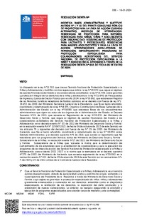 Resolución Exenta N° 058