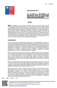 Resolución Exenta N° 70