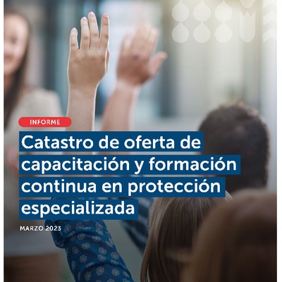 Catastro de oferta de capacitación y formación continua en protección especializada