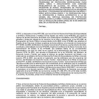 Resolución Exenta Nº373 que resuelve parcialmente el Tercer Concurso Público de Proyectos 2024 en la región de Biobío