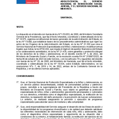 Resolución Exenta Nº434
