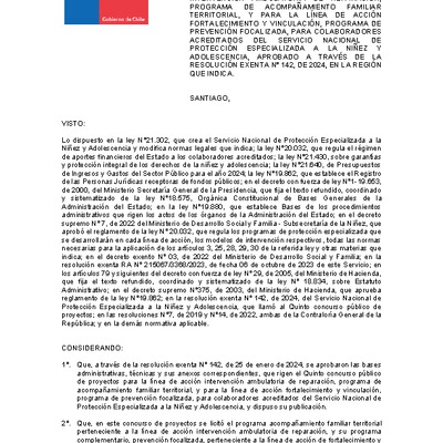 Resolución Exenta Nº491