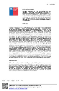 Resolución Exenta Nº496