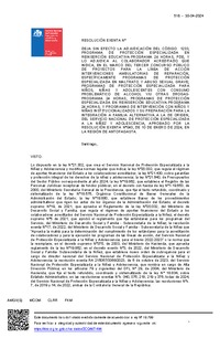 Resolución Exenta Nº518