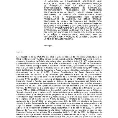 Resolución Exenta Nº518