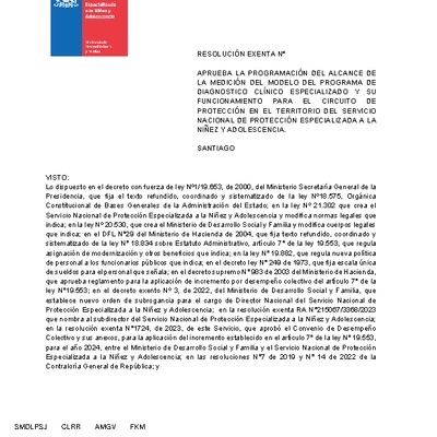Resolución Exenta Nº529