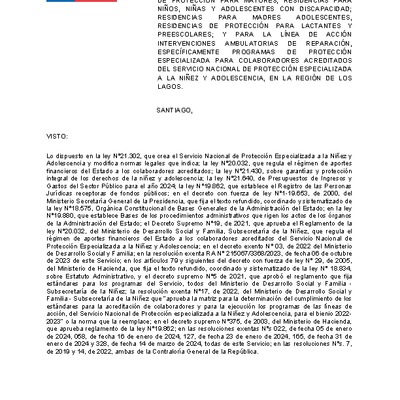 Resolución Exenta Nº655 que deja sin efecto la adjudicación conjunta de los códigos 1482, 1483, 1486 y 1487 y declara desierto parcialmente dicho concurso en la región de Los Lagos