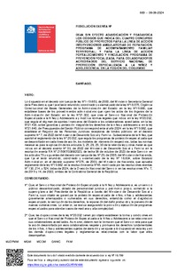 Resolución Exenta N°689