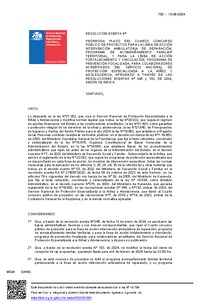 Resolución Exenta Nº700