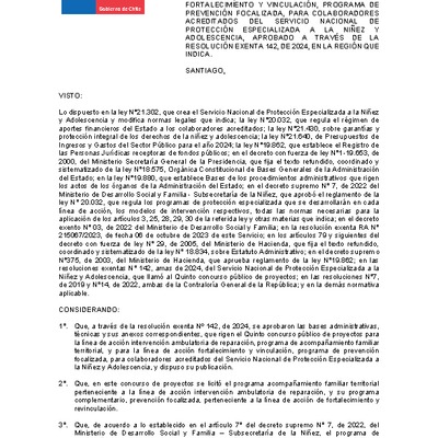 Resolución Exenta Nº701