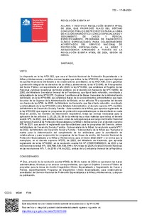 Resolución Exenta Nº723