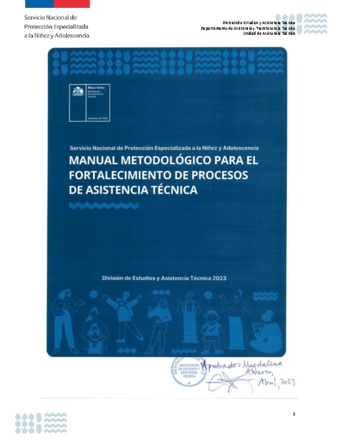 Manual Metodológico para el Fortalecimiento de Procesos de Asistencia Técnica 2023
