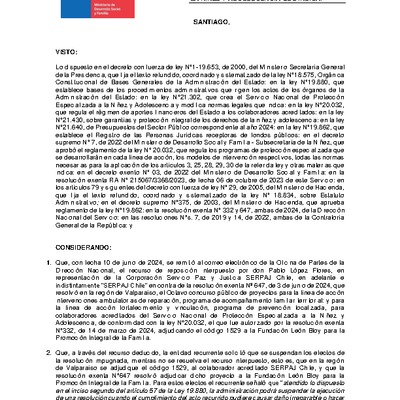 Resolución Exenta Nº866