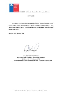 Resolución Exenta Nº2011 - Sanción a María Ayuda