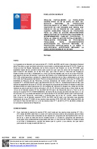 Resolución Exenta Nº915