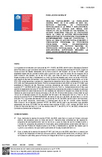 Resolución Exenta Nº956