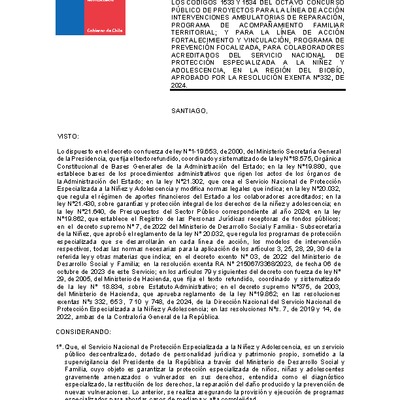 Resolución Exenta Nº1006