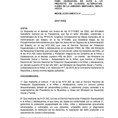 Resolución Exenta Nº1070