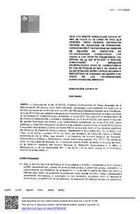 Resolución Exenta Nº1311