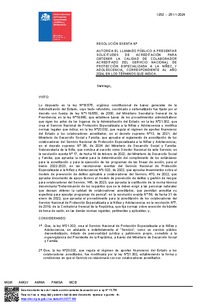 Resolución Exenta Nº1292