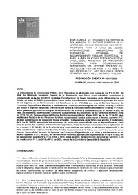Resolución exenta Nº167 de 2025
