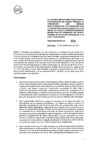 Resolución Exenta Nº 659
